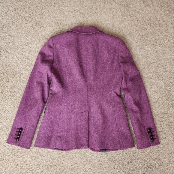 NWT Rare Wool Herringbone SUIT--Hacking Blazer and No. 2 Pencil Skirt - Picture 13 of 16